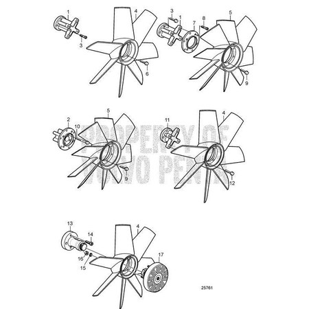 Volvo Penta FanV2 3827487